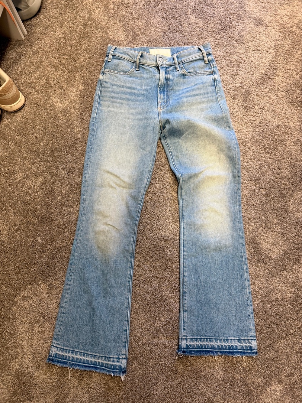 MOTHER Light Wash Straight-Leg Jeans - Picture 2 of 5